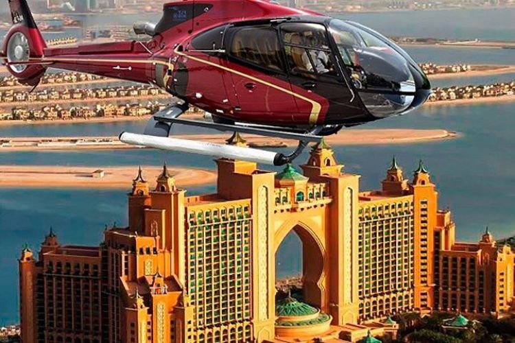 helicopter tours dubai