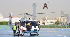 can helicopters move forward